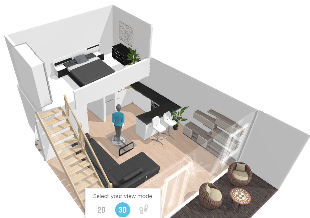 Studio dublu pe 2 nivele in bloc nou langa Universitate, Baia Mare