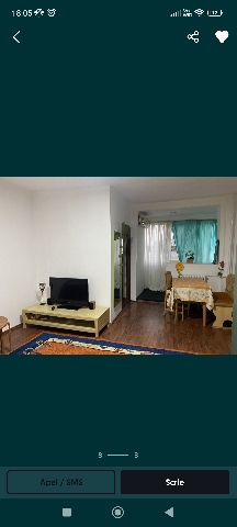 Direct proprietar, garsoniera renovată, mobilată și utilată Bulevardul Chisinau